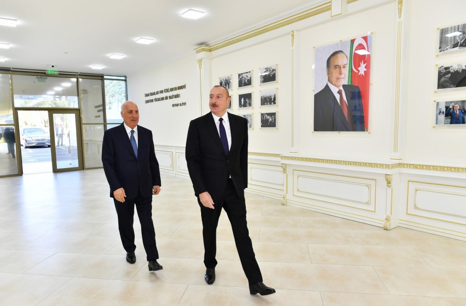 İlham Əliyev Mehdi Hüseynzadə adına Sumqayıt şəhər stadionunda!